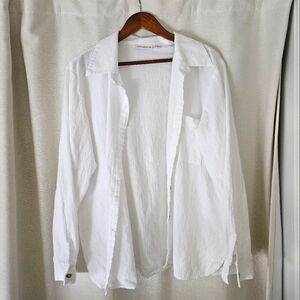 Linen button up